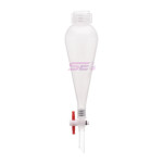 Plastic Separatory Funnel 100mL Premium